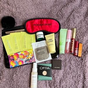 Sample makeup/haircare/skincare